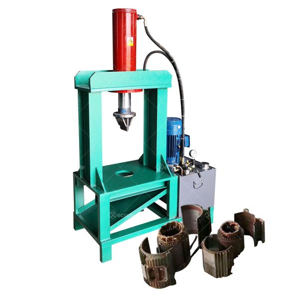 Hydraulic Electric Motor Cutter Copper Separator Scrap Motor Cutting Recycling Machine With Best Quality