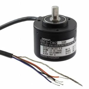 China OMRON Rugged Incremental Optical Rotary Encoder E6C3-CWZ5GH 12-24VDC 1024 P/R 1M on sale