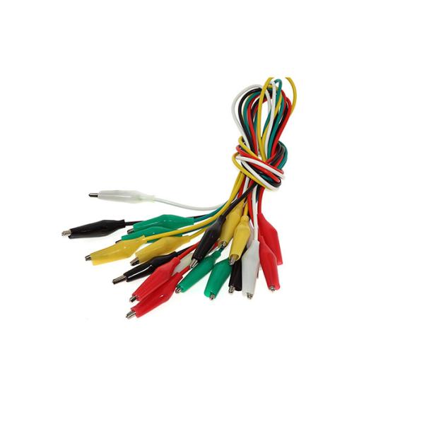 Metal Crocodile Clips Electrical Alligator Clips With Lead Wire