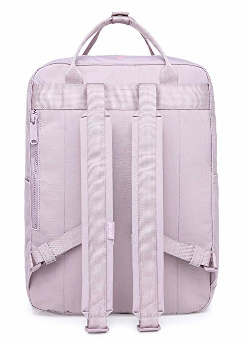 Water Resistant Canvas Backpack School Bags For College Students Lightweight