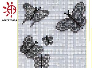 Best HTY - TC 300 300*300 Wholesale Beautiful Stained Glass Mosaic Tile for Indoor Wall wholesale
