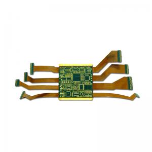 China CE FCC RoHS 6OZ Green Yellow  48 Layer Rigid Flexible PCB on sale