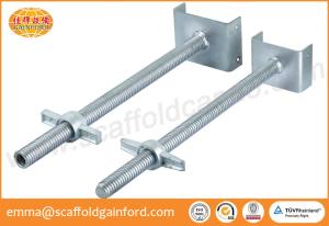 Best Scaffolding adjustable painted galvanized U head screw jack with 700mm for measure the horizontal level wholesale