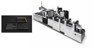 Best Automated Cardboard Box Making Machine / Paper Box Making Equipment wholesale