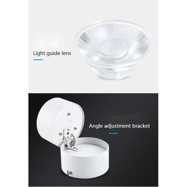AC180V-240V aluminum Led Track Spotlight 7W Ceiling Adjustable