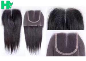 100% Human Hair  Closure Size 4*4 Middle Part / Three Part / Free Part Lace Hair Closure