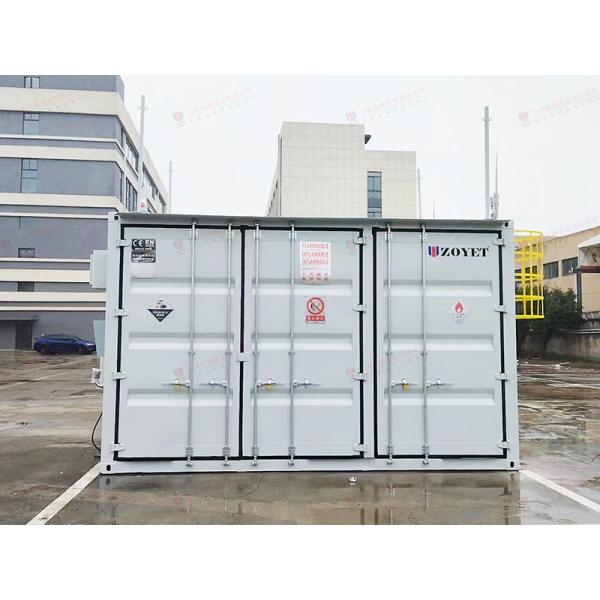 Double Walled Customized Bitumen Container Shipping With Secure Door
