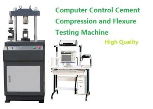 China Stand Type Black Gray Cement Compression and Flexure Testing Machine on sale