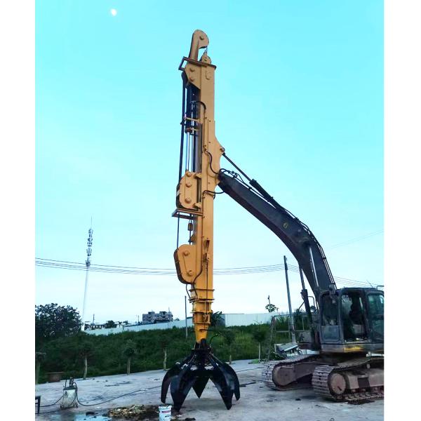Q355B Telescopic Dipper Arm Attachments For Heavy Machinery Construction Sites
