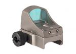 TAN Color Red Dot Tactical Sight , Magnified Red Dot Optic With Handheld Large