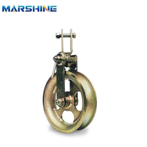 Cheap Slotted weightlifting pulley Cable Stringing Block for sale