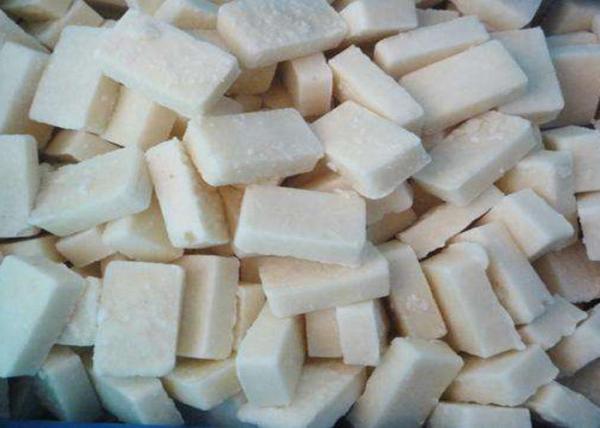 Cheap Premium IQF Frozen Vegetables , Block Shape Mashed Garlic / Puree / Paste for sale