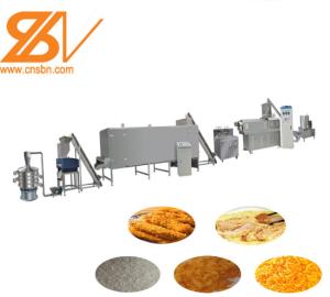 Powerful Bread Crumbs Machine Breadcrumbs Processing Line Easy Operation