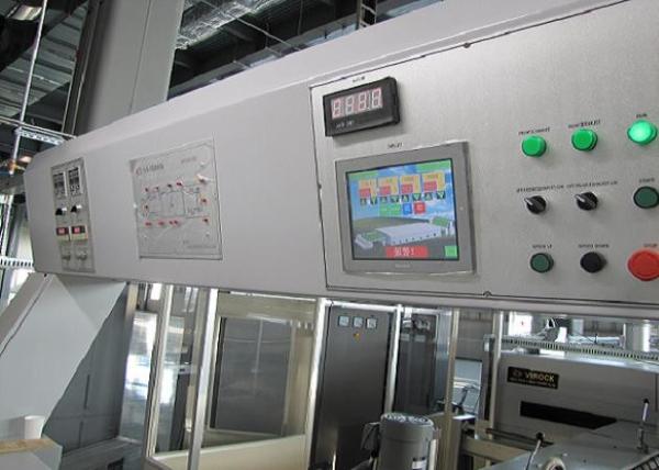 Cheap Power Saving Hot Air Stenter Machine HMI PLC Controlled Max Roller Width 3800mm for sale