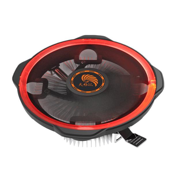 LED RGB CPU Cooler Fans 26dba PC Computer Case Air Low Noise Cooling Fan 60CFM 1500rpm