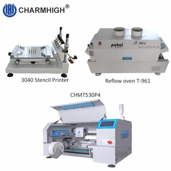 4 Heads CHMT530P4 Yamaha Feeders SMD Pick and Place Machine 0402-5050 SOP QFN