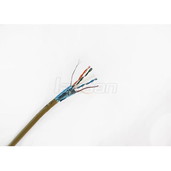 High Security Cat6 Shielded Patch Cable Iron Housing Connector For Computer Networks