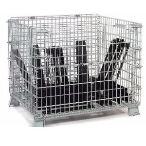 Best Secure Storage Pallet Stackable Wire Mesh Container wholesale