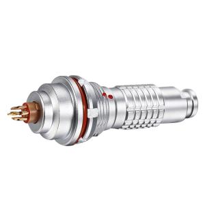 China SRD.TGG.2K.308 8 Pin Electrical Connectors Multipole Waterproof Multi Pin Connector on sale