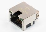 Through Hole PCB Mount RJ45 Jack 8P8C One Port Side Entry Built - In LED