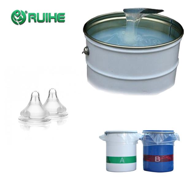 Cheap Non Toxic Liquid Silicone Rubber With T VOC Less Than 0.5% For Food Grade Nipples for sale