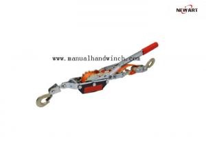 Best Color Webbing Hand Power Puller , Light Weight 1 Ton Come Along Cable Puller wholesale