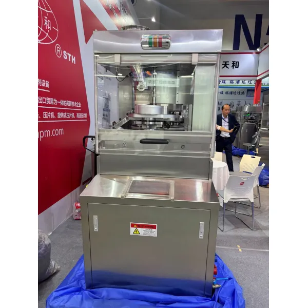 TIANHE 26 Stations D Tooling Milk Effervescent Chewable Powder Press Machine Pharmacy Foods Chemical