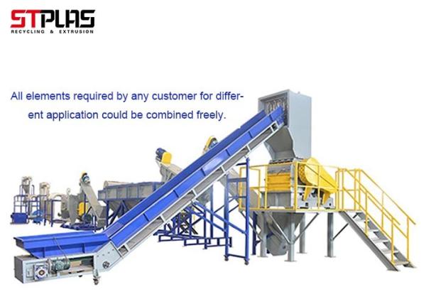 Cheap LDPE Agriculture Pe Film Washing Line , Plastic Film Recycling Machine for sale