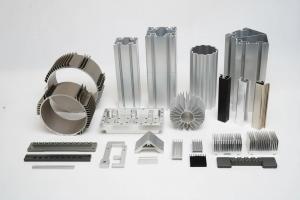 Corrosion Resistance Painting Aluminum Extrusion Parts 520 Deg Extruded Aluminum Shapes