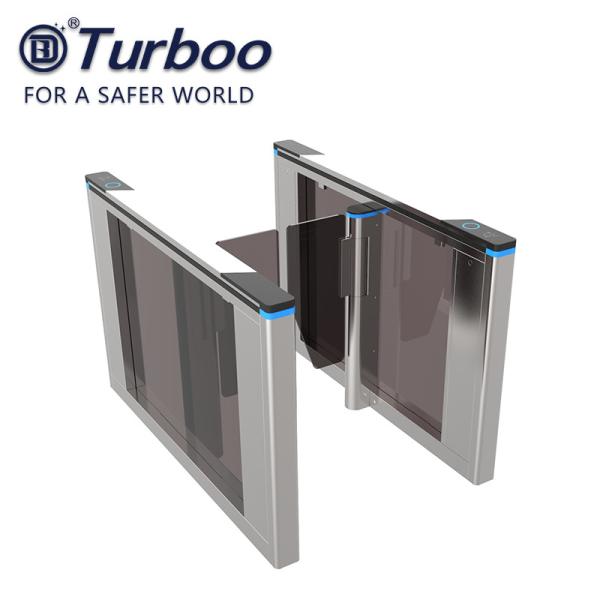 Cheap Automatic Speed Gate Turnstile High Security RFID Card Reader 100-240V With Brushless Servo Motor for sale