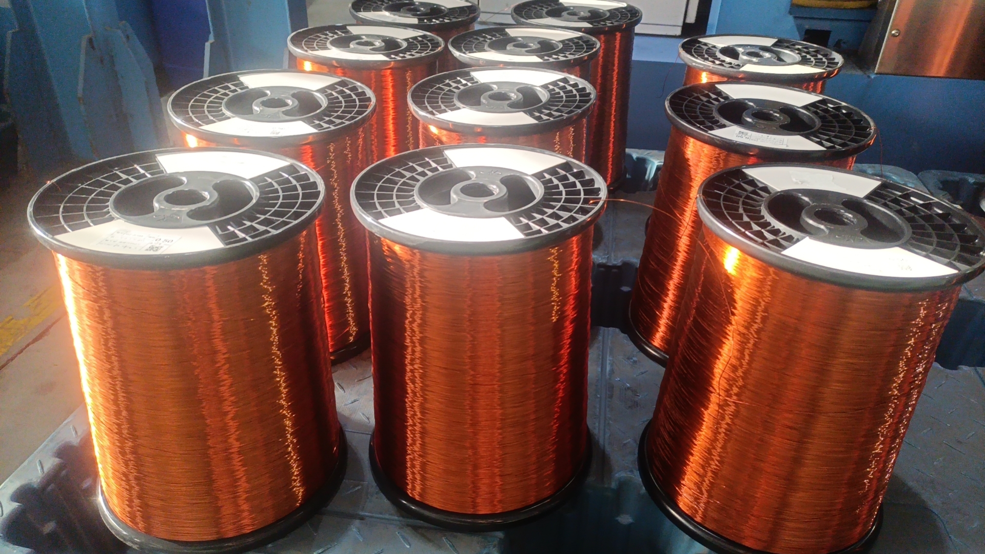 QZY-2/180 Enamelled Copper Winding Wire for Motor 0.50mm 0.85mm 0.9mm 0.95mm 1.0mm 1.06mm3.0mm 4.00mm