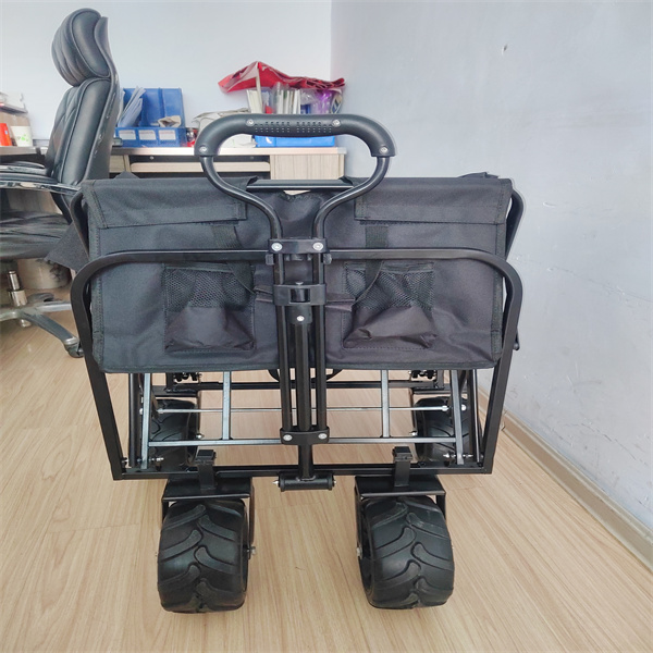 Collapsible Folding Utility Wagon Camping Folding Picnic Cart 70kg