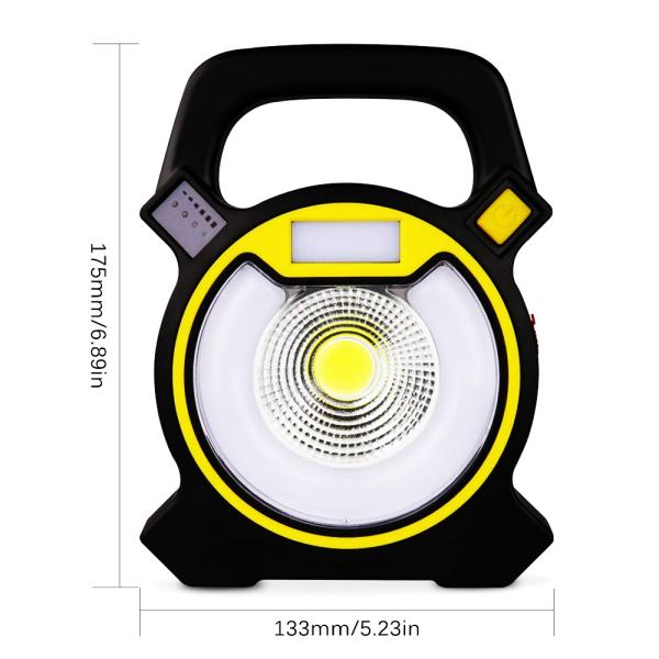 Dropshipping LED Camping Lantern Flashlights Collapsible Solar Tent Light Gear Equipment for Outdoor Hiking Emergencies