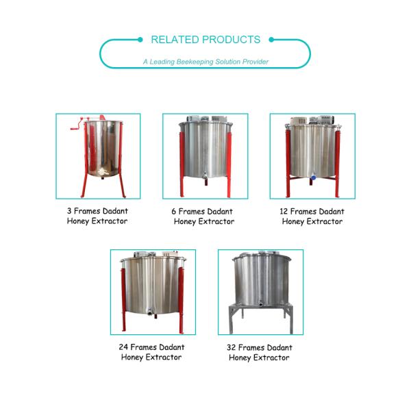 48 Frame Dadant Electric Honey Extractor With 107.8cm Barrel Diameter