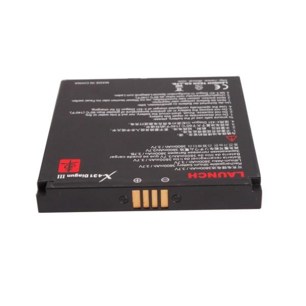 Cheap Original X431 Diagun III Battery Free Shipping for sale