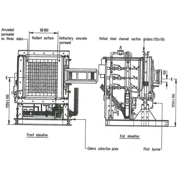 Surface Flame Spread Fire Testing Equipment For Building Materials AC220V 50HZ