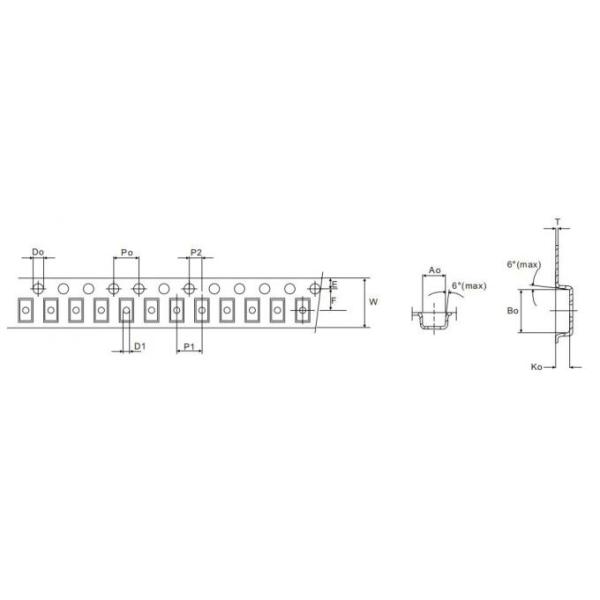 Electronic Components 1206 Surface Mount Fuses Miniature Chipe Type 4