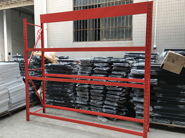 2500mm Length 550mm Depth Vertical Tire Rack For Motorcycle