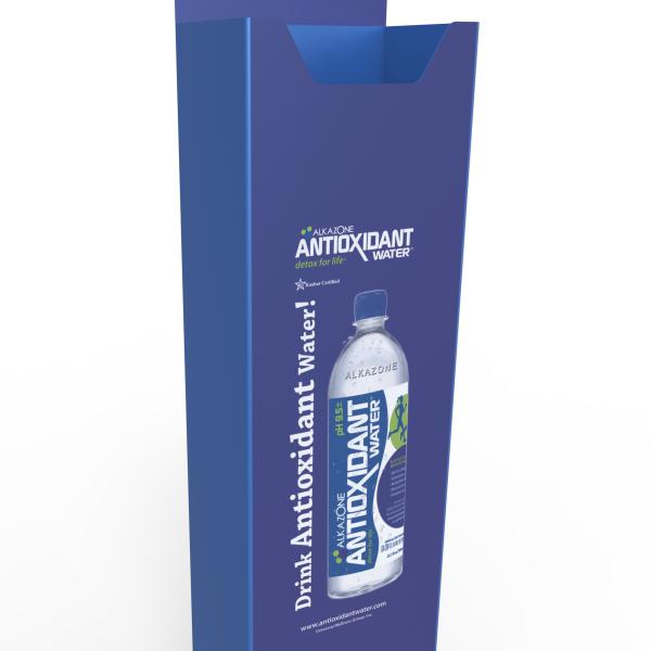 Fashion Style Alkaline Water Auto Lift Vertical Vendor with Changeable Logo for Stores