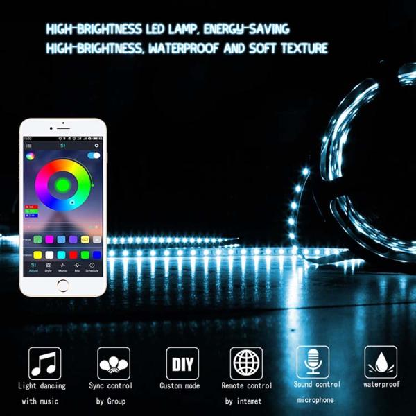 Wifi Dreamcolor LED Strip Lights 5m 150 Leds Waterproof Rgb