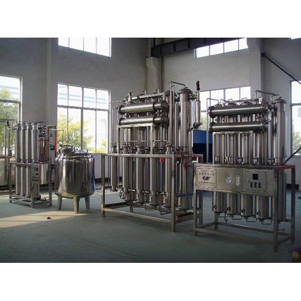 Multi Effect Distilled Water Machine Automatic Control System Siemens Touch Screen