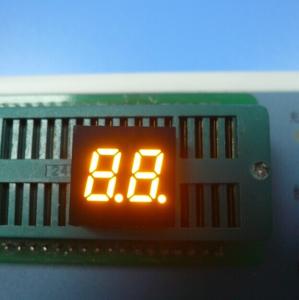 Multiplexed Dual Digit 7 Segment Display Anti Aging Digital Clock Indicator Applied