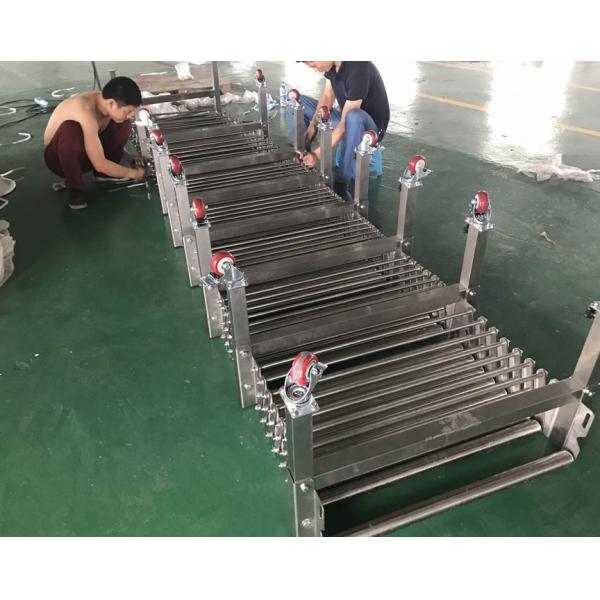 Stainless Steel Motorized Flexible Extendable Roller Conveyor for Industry