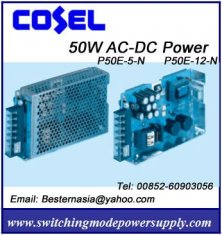 Cosel P50E-12-N 50W 12V AC-DC Power Supply
