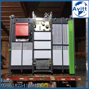 Best 2000kg Building Construction Hoist Single Elevator Cage Without Cab wholesale