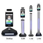 12V 10cm Temperature Measurement Kiosk With Alarm System