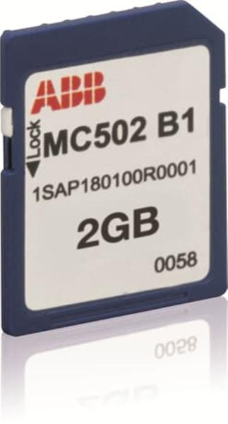 Cheap ABB MC502  1SAP180100R0001 AC500 SD Memory Card Distributed Automation PLCs for sale