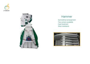 Best Low Noise Fish Feed Hammer Mill Machine wholesale