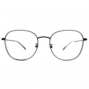 China FM2585 Round Stainless Steel Spectacle Frames , Customized Spectacle Glasses Frames on sale