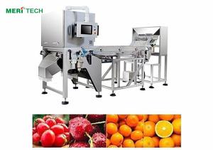 Multichannel Vegetable Grading Machine 220v 50hz Visual Detection System